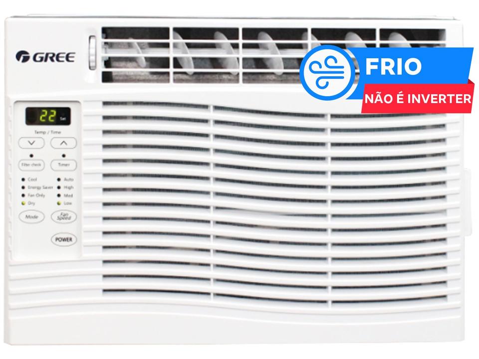 Ar-condicionado Janela 7.000 BTUs Gree Frio GJC07BV-D6NRND1A - 1