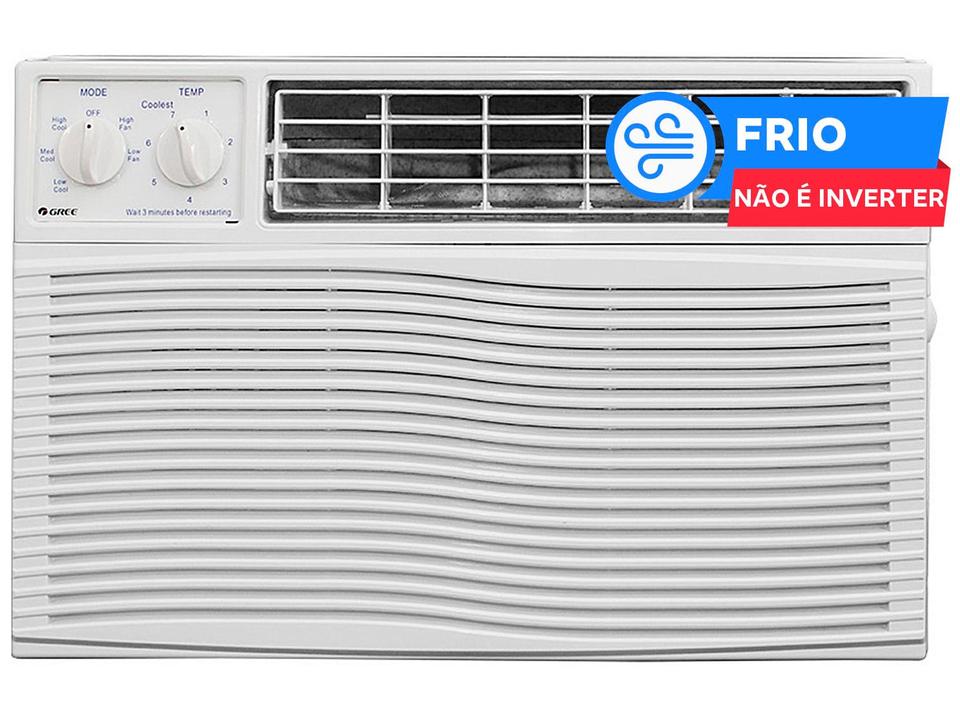 Ar-condicionado Janela Gree 10.000 BTUs Frio R32 GJC10BK-D6NMND2A - 1