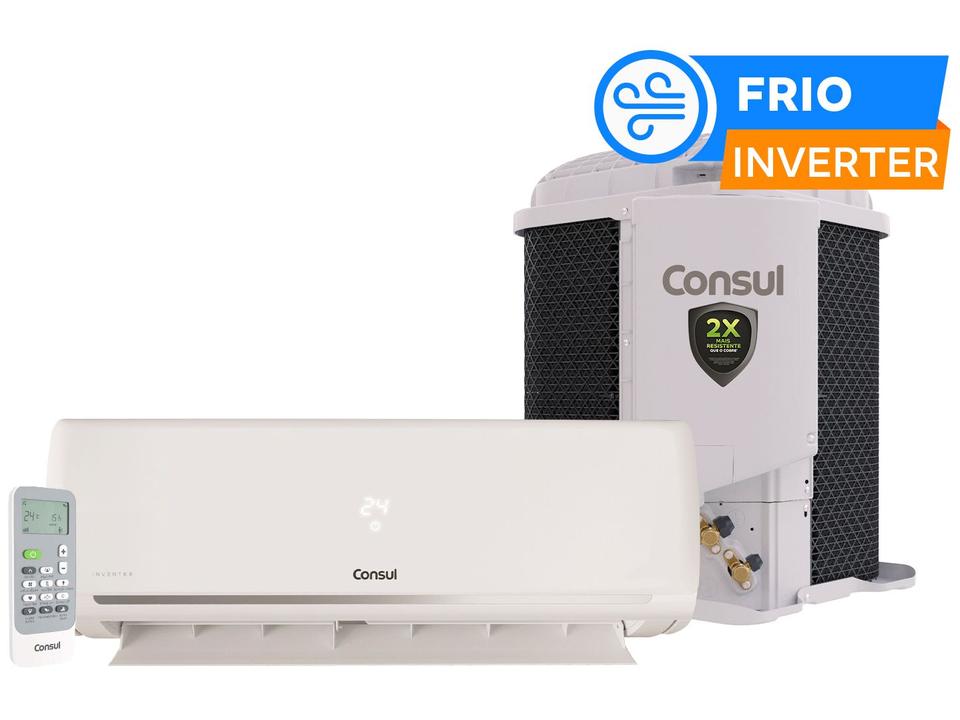 Ar-condicionado Split 12.000 BTUs Consul Inverter Frio CBL12CB - 1