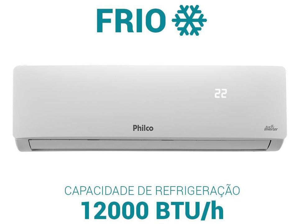 Ar-condicionado Split 12.000 BTUs Philco Eco Inverter Quente e Frio PAC12QC - 3