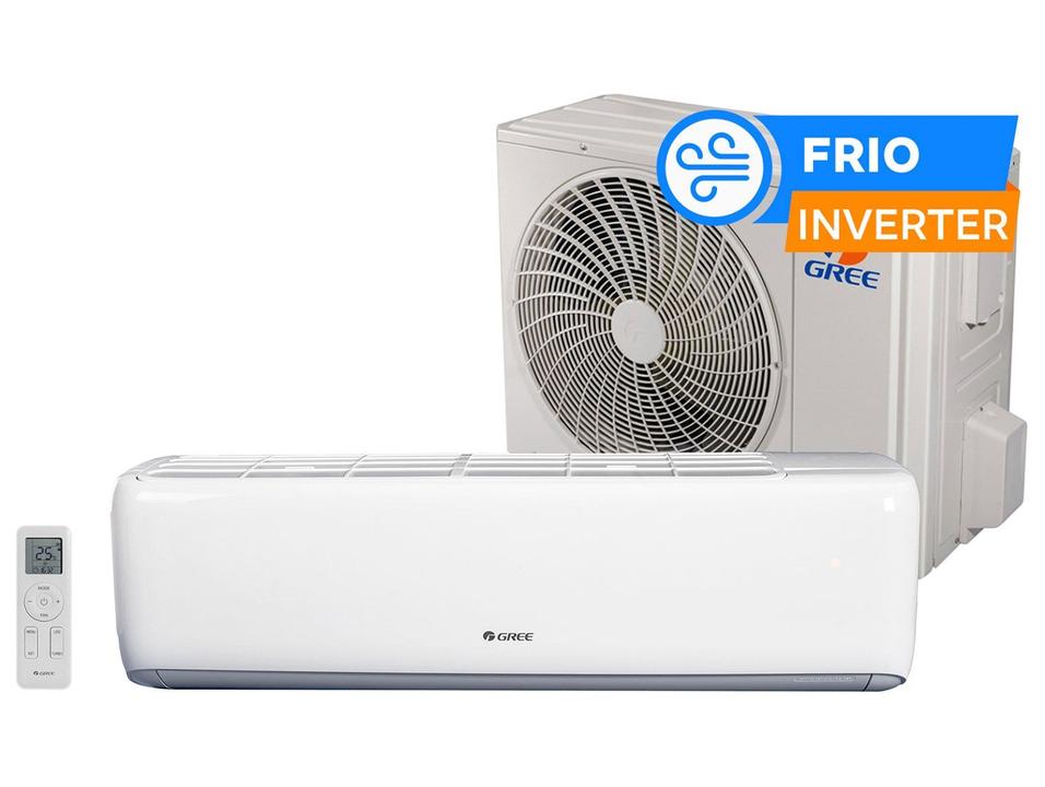 Ar-condicionado Split 12.000BTUs Gree Inverter Frio GWC12ATBXA-D6DNA1A - 1