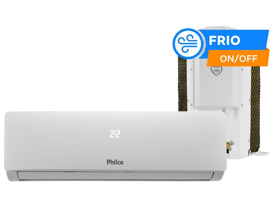 Ar-condicionado Split 12000 BTUs Philco Frio PAC12FI - 1