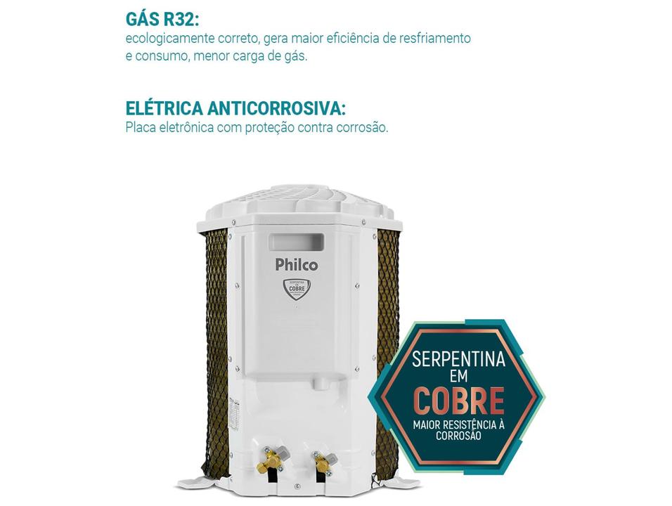 Ar-condicionado Split 12000 BTUs Philco Frio PAC12FI - 5