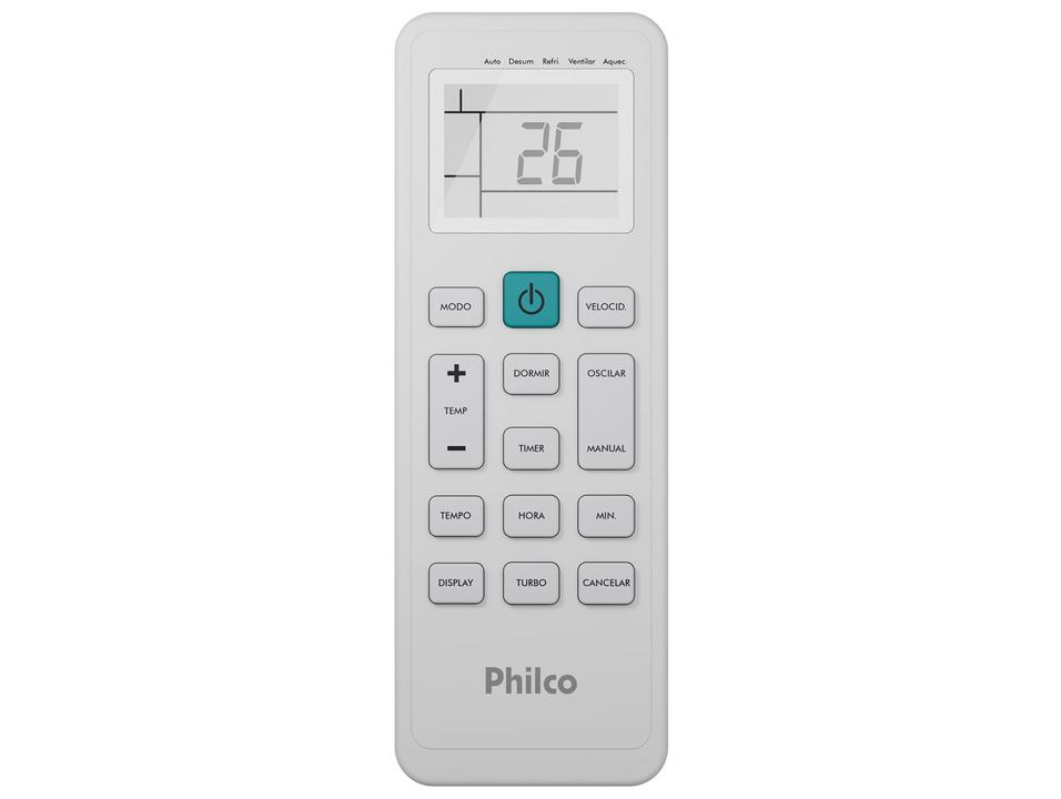 Ar-condicionado Split 12000 BTUs Philco Frio PAC12FI - 12