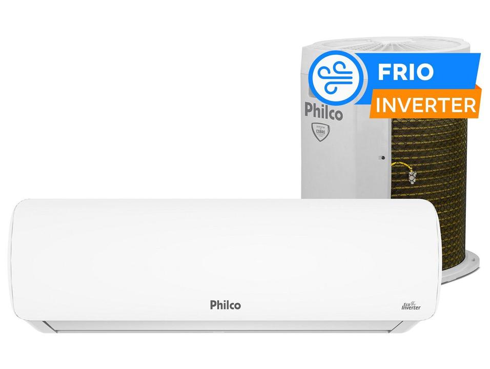Ar-condicionado Split 18.000 BTUs Philco Inverter Frio Hi Wall PAC18FC INT - 1