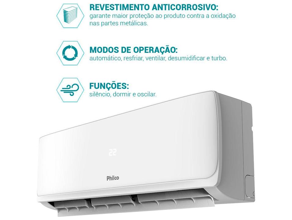 Ar-condicionado Split 18.000 BTUs Philco Inverter Frio PAC18FB - 3