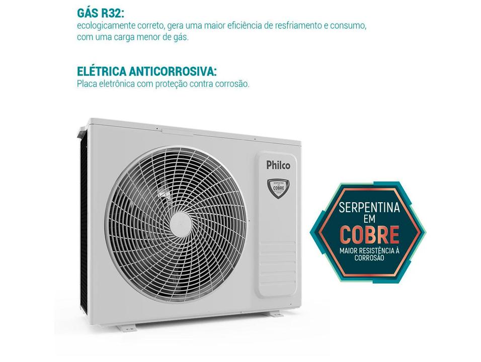Ar-condicionado Split 18.000 BTUs Philco Inverter Frio PAC18FB - 4