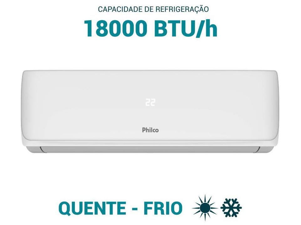 Ar-condicionado Split 18.000 BTUs Philco ON-OFF Quente e Frio PAC18QI - 3