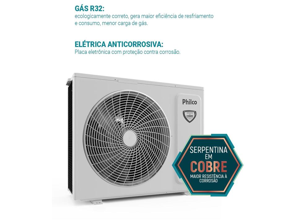 Ar-condicionado Split 24.000 BTUs Philco Quente e Frio PAC24QI - 5