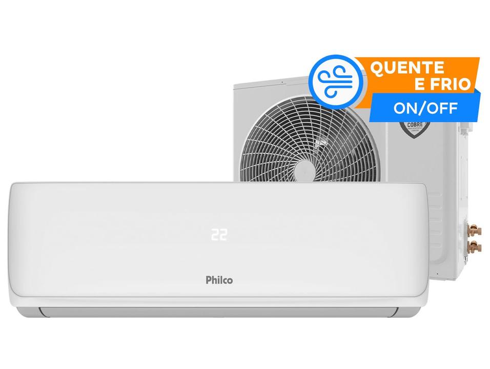 Ar-condicionado Split 24.000 BTUs Philco Quente e Frio PAC24QI - 1