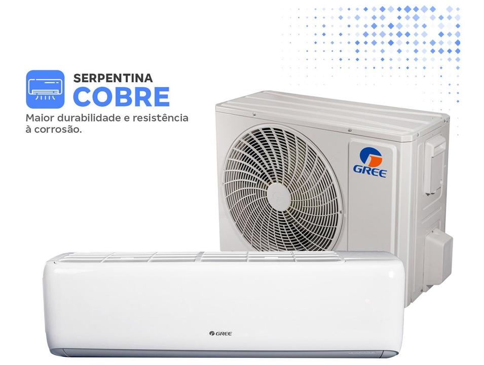 Ar-condicionado Split 24.000BTUs Gree Inverter Frio GWC24ATDXE-S6DNA1A - 6
