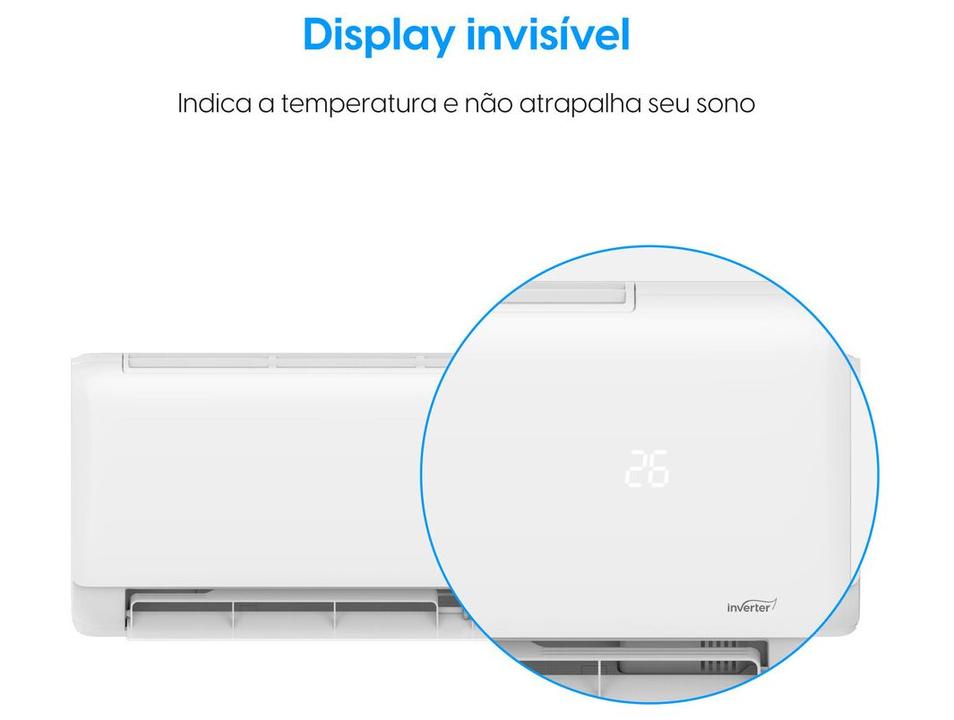 Ar-condicionado Split 9.000 BTUs Elgin Eco Inverter II Frio High Wall HJFC09C2WBCC - 8