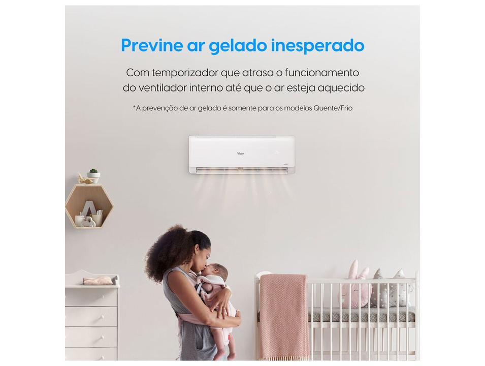 Ar-condicionado Split 9.000 BTUs Elgin Eco Inverter II Frio High Wall HJFC09C2WBCC - 6