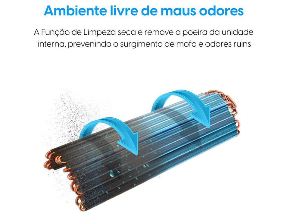 Ar-condicionado Split 9.000 BTUs Elgin Eco Inverter II Frio High Wall HJFC09C2WBCC - 9