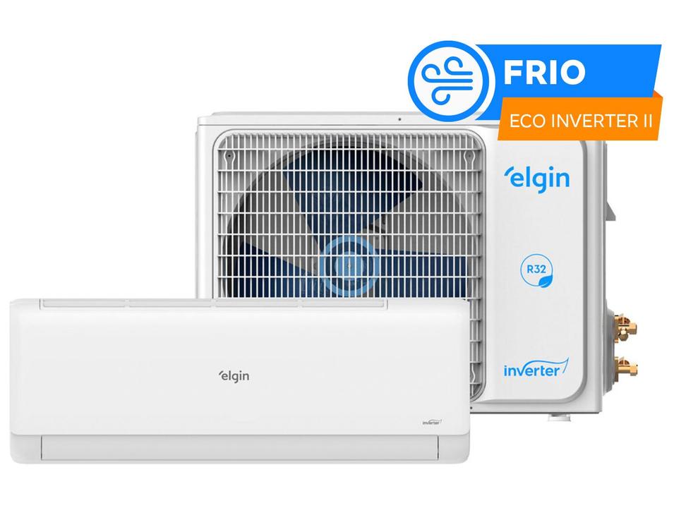 Ar-condicionado Split 9.000 BTUs Elgin Eco Inverter II Frio High Wall HJFC09C2WBCC - 1