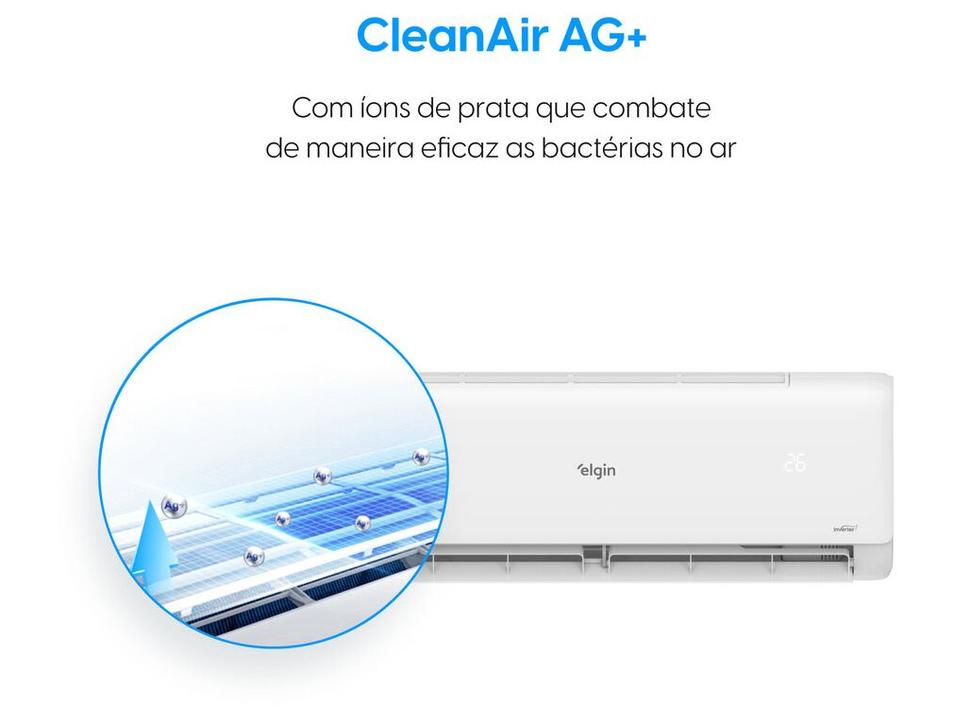 Ar-condicionado Split 9.000 BTUs Elgin Eco Inverter II Frio High Wall HJFC09C2WBCC - 7