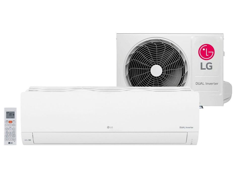 Ar-condicionado Split 9.000 BTUs LG Dual Inverter Frio Compact S3-Q09AAQAK