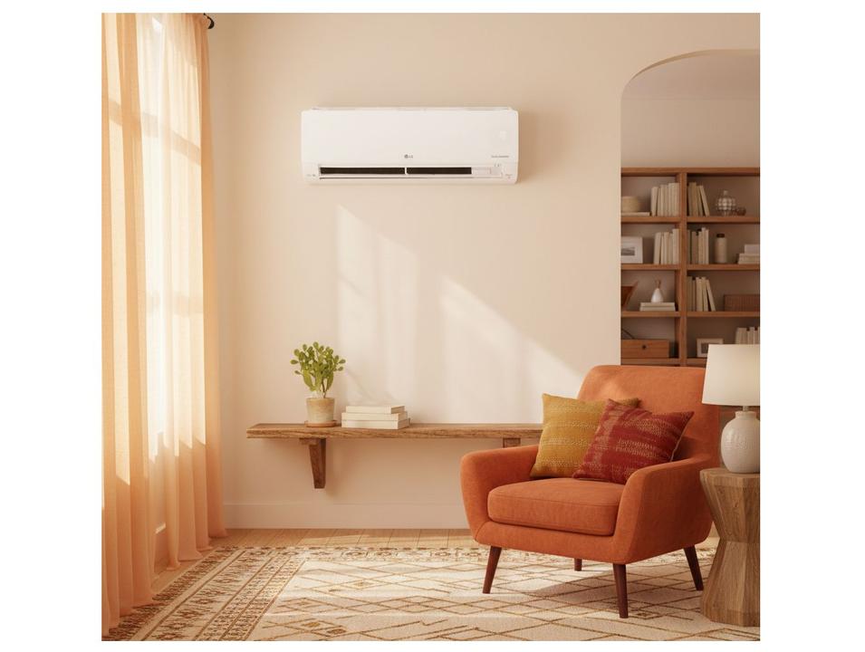 Ar-condicionado Split 9.000 BTUs LG Dual Inverter Quente e Frio AI Voice S3NW09AA31E - 4