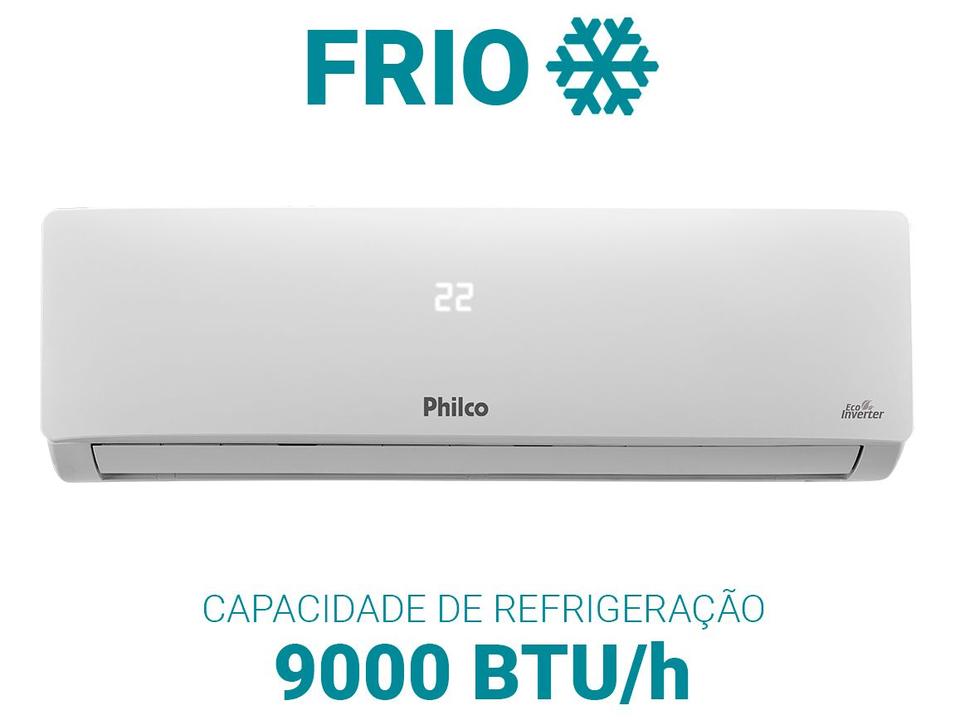 Ar-condicionado Split 9.000 BTUs Philco Eco Inverter Frio PAC9FB - 2