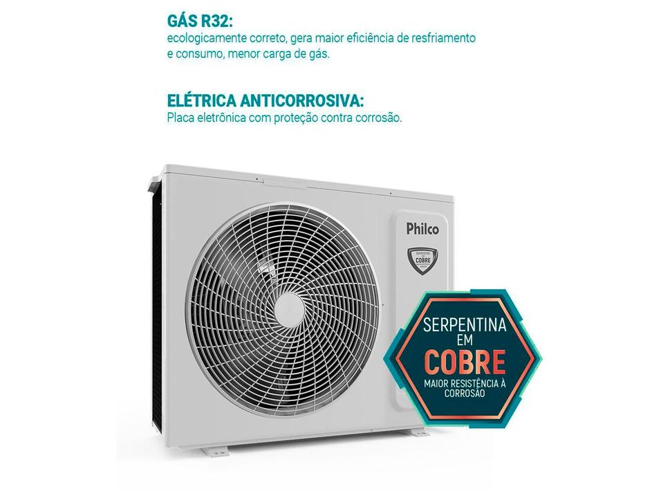 Ar-condicionado Split 9.000 BTUs Philco Eco Inverter Frio PAC9FB - 4