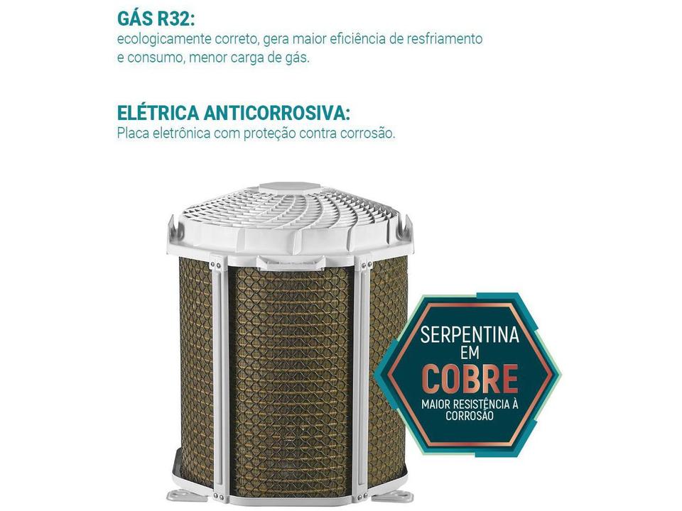 Ar-condicionado Split 9.000 BTUs Philco Eco Inverter Quente e Frio PAC9QC - 5