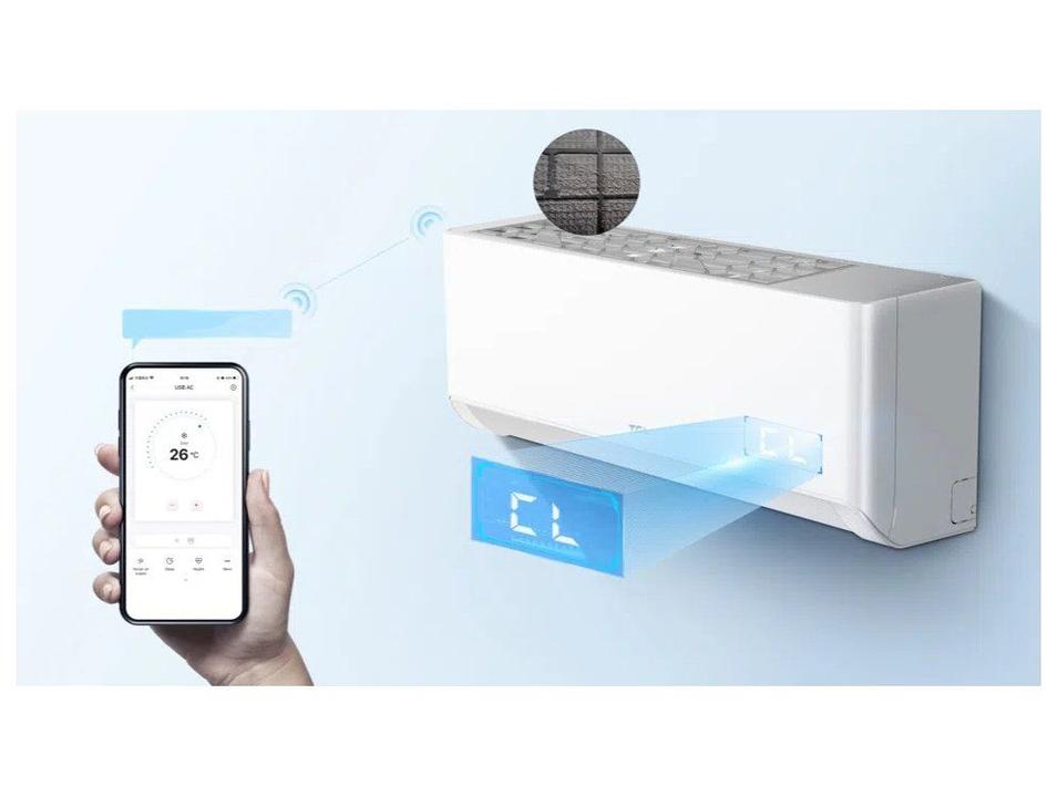 Ar-condicionado Split 9.000 BTUs TCL Inverter Frio BreezeIN AI TAC-09CTG3-INV-I - 4