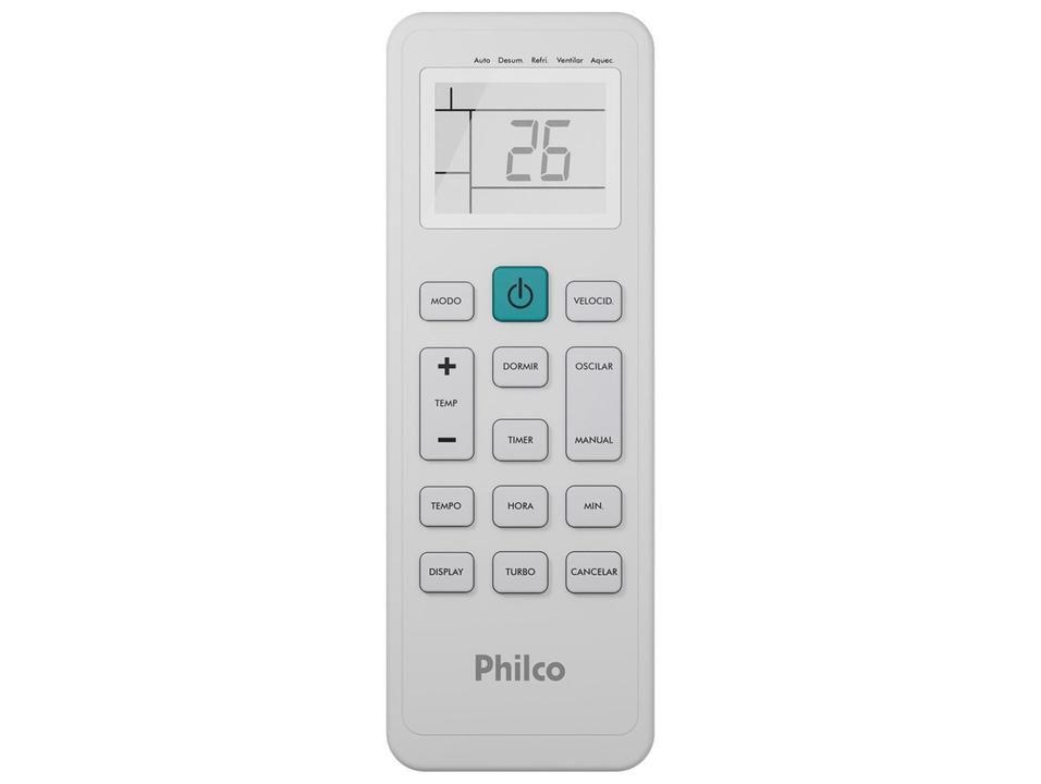 Ar-condicionado Split 9000 BTUs Philco Quente e Frio PAC9QI - 12
