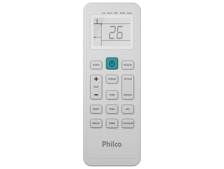 Ar-condicionado Split 9000 BTUs Philco Quente e Frio PAC9QI - 12