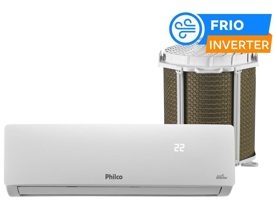 Ar-condicionado Split 9000BTUs Philco Inverter Frio PAC9FC - 1