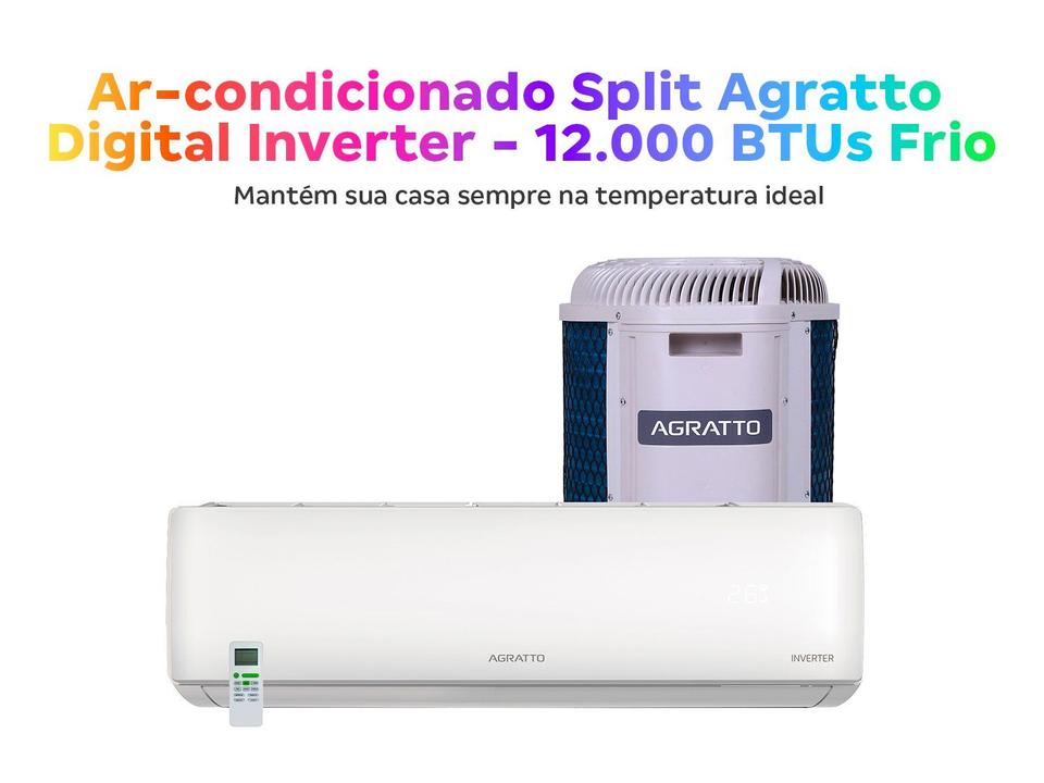 Ar-condicionado Split Agratto Digital Inverter - 3