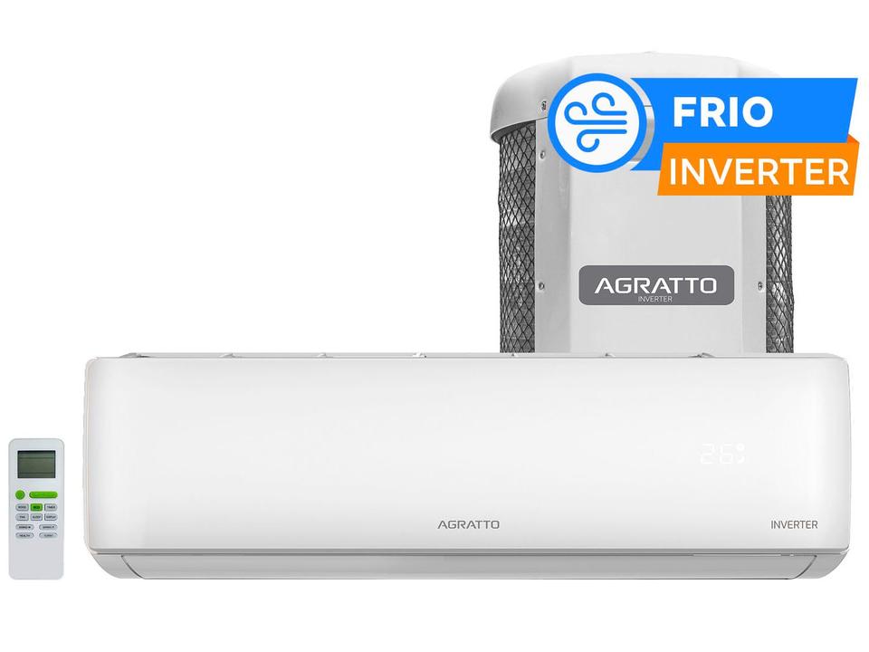 Ar-condicionado Split Agratto Inverter 18.000 BTUs Frio LCST18F-02I - 1