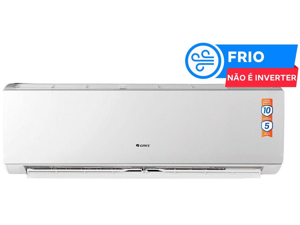 Ar-condicionado Split GREE 18.000 BTUs Frio G-Top Plus GWC18AAD-D3NNA1D - 220 V - 1