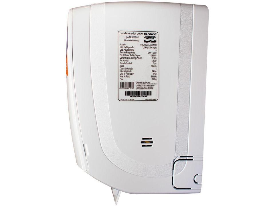 Ar-condicionado Split GREE 18.000 BTUs Frio G-Top Plus GWC18AAD-D3NNA1D - 220 V - 10