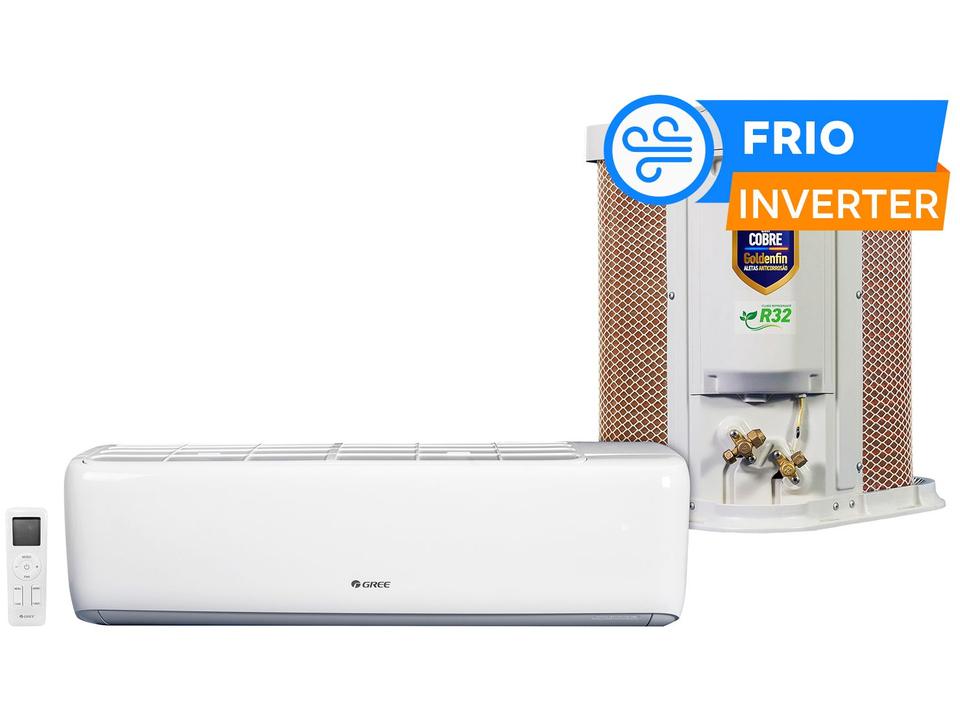 Ar-condicionado Split Gree Inverter 12.000 BTUs Frio Wi-Fi G-Top - 1