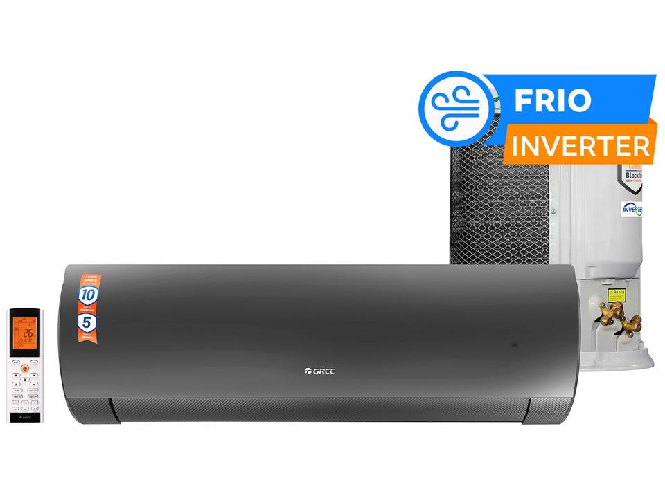 Ar-condicionado Split Gree Inverter 18.000 BTUs Frio Wi-Fi G-Diamond - 1