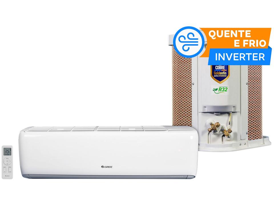 Ar-condicionado Split Gree Inverter 24.000BTUs Quente e Frio GWH24ATD-D6DNA2A - 1