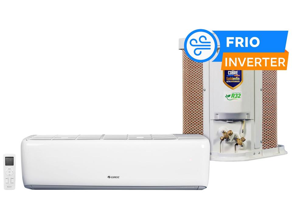 Ar-condicionado Split Gree Inverter 9.000 BTUs Frio Wi-Fi G-Top - 1
