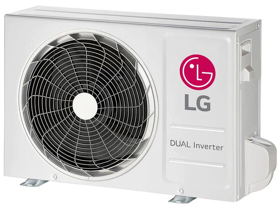 Ar-condicionado Split Hi-Wall LG Dual Inverter Compact +AI 18.000 BTUs Frio S3-Q18KLQAL - 18