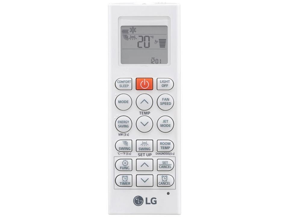 Ar-condicionado Split Hi-Wall LG Dual Inverter Compact +AI 18.000 BTUs Frio S3-Q18KLQAL - 19