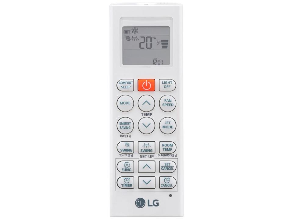 Ar-condicionado Split Hi-Wall LG Dual Inverter Voice +AI 12.000 BTUs Quente e Frio S3-W12JA31A - 6