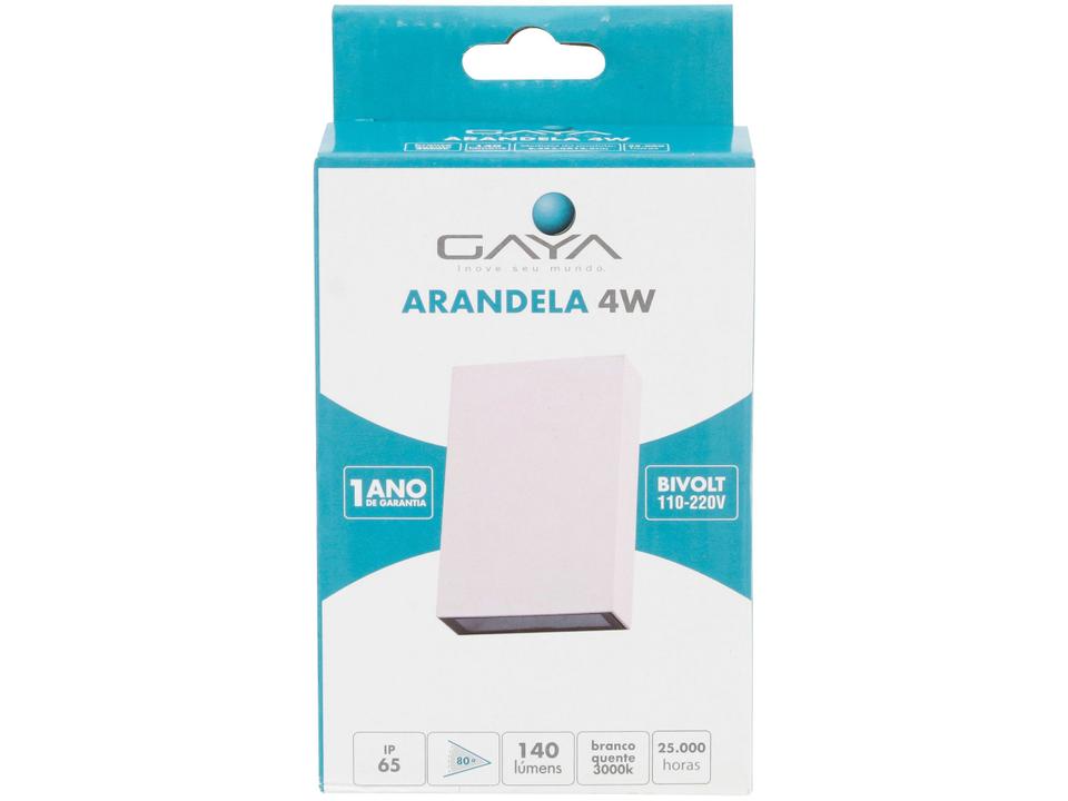 Arandela Branca LED 4W Gaya 9682 - 3
