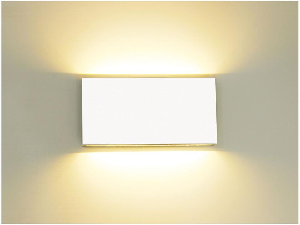 Arandela Externa de Efeito Preta LED 8W - 1