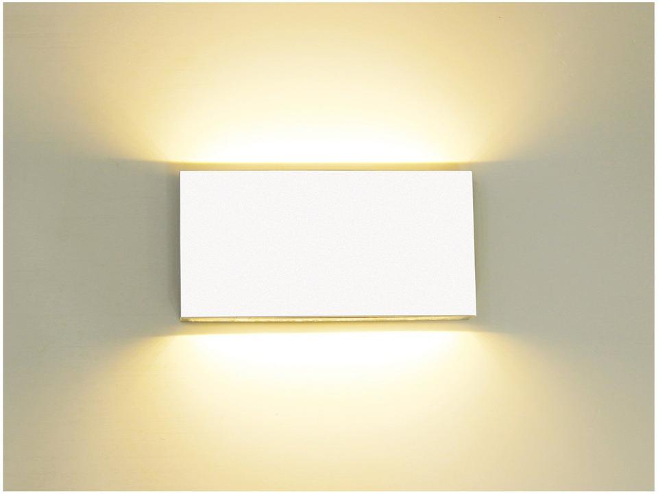 Arandela Externa de Efeito Preta LED 8W - 1