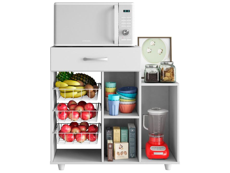 Armário com Fruteira 1 Gaveta 2 Portas Aramóveis Lia - 2