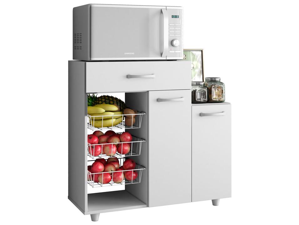 Armário com Fruteira 1 Gaveta 2 Portas Aramóveis Lia - 3