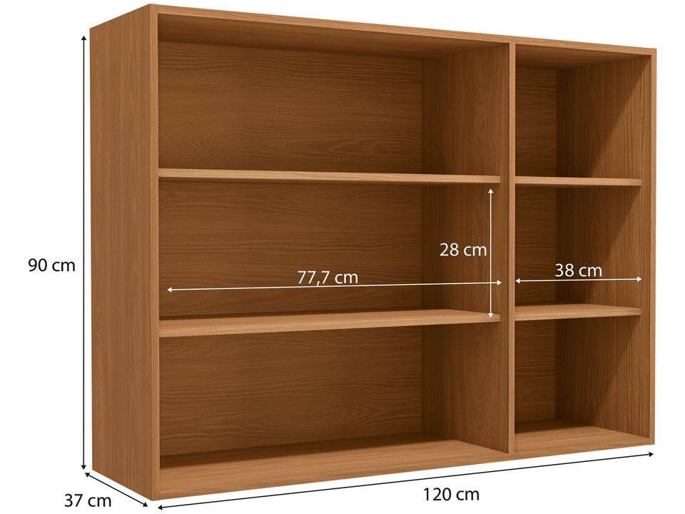 Armário de Cozinha Aéreo Kappesberg Maxxi G766 3 Portas 120x90cm - 2