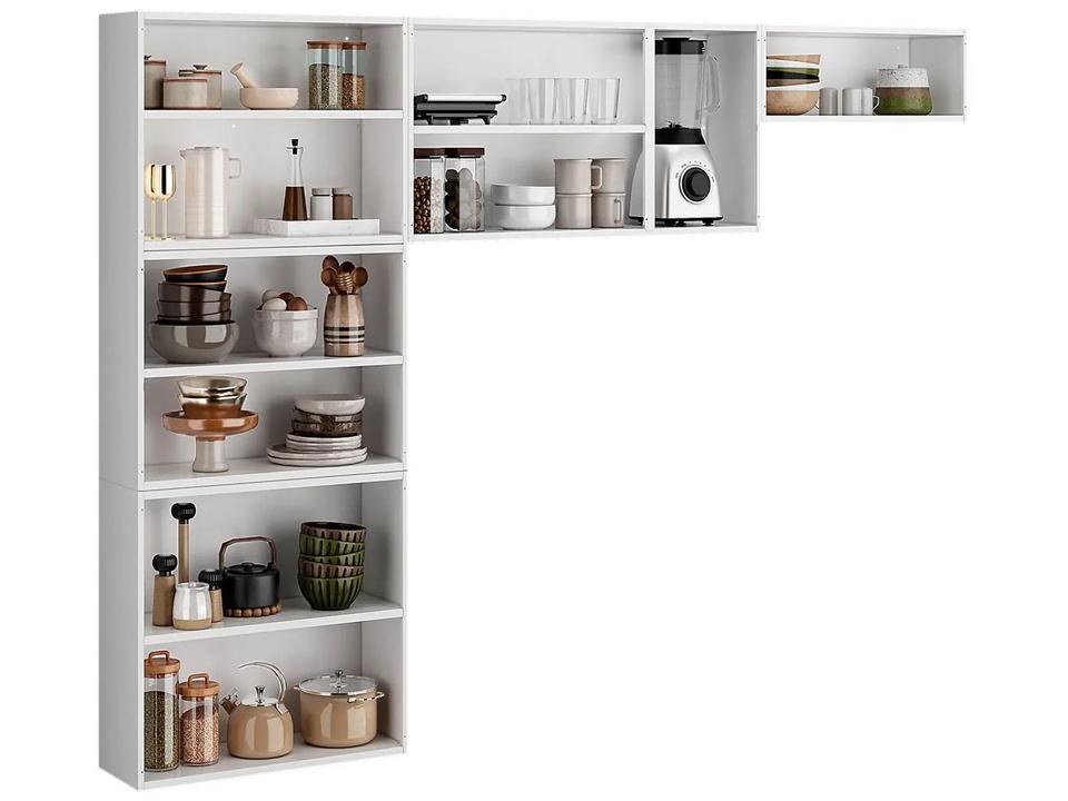Armário de Cozinha Campacta Itatiaia Florença 10 Portas - 6