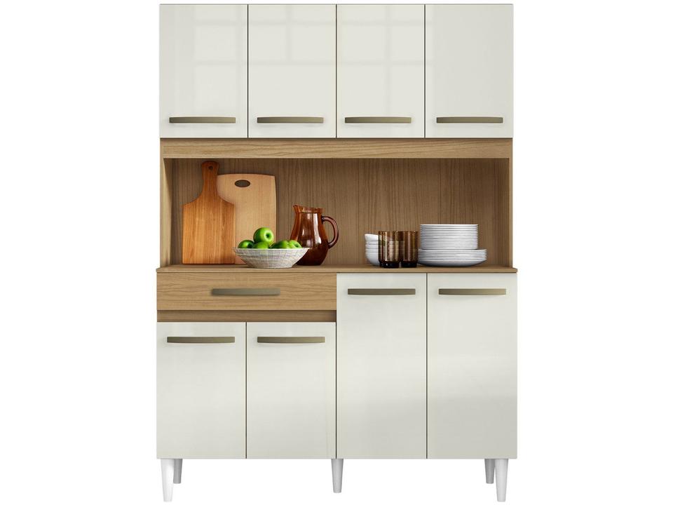 Armário de Cozinha Compacta Aramóveis Cleo 8 Portas - 4