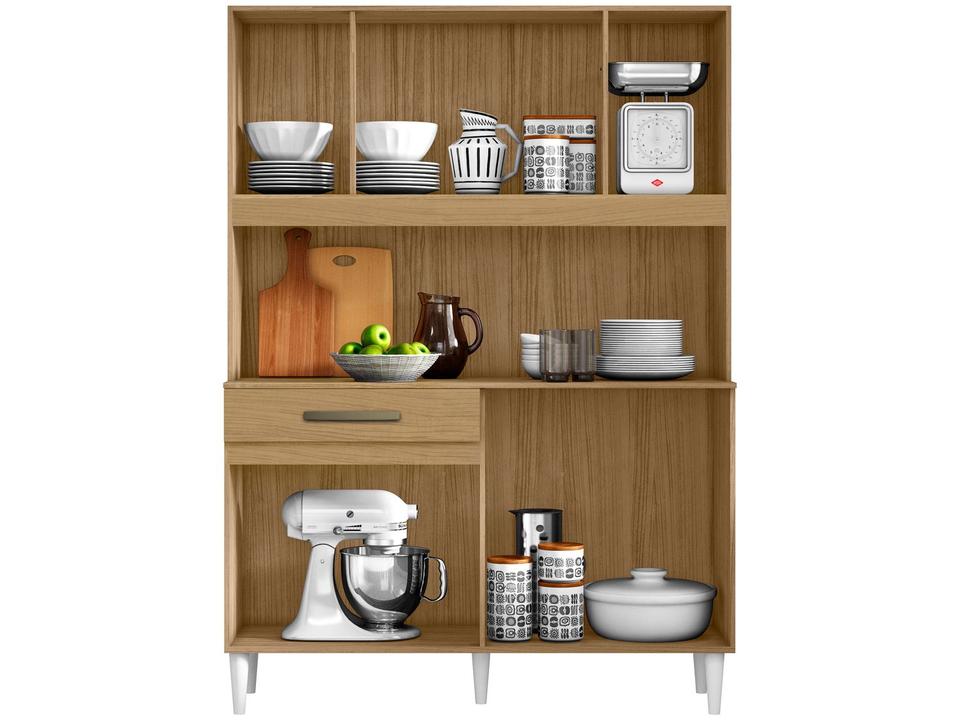 Armário de Cozinha Compacta Aramóveis Cleo 8 Portas - 5