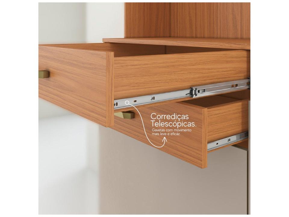 Armário de Cozinha Compacta Aramóveis Prime 8 Portas 1 Gaveta - 4